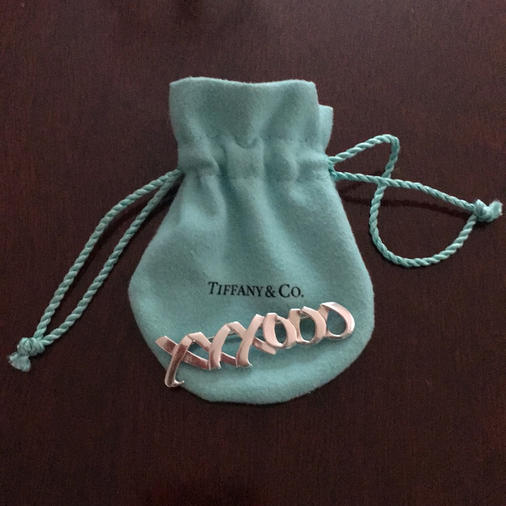 Tiffany & Co. Paloma Picasso XO Sterling Pin